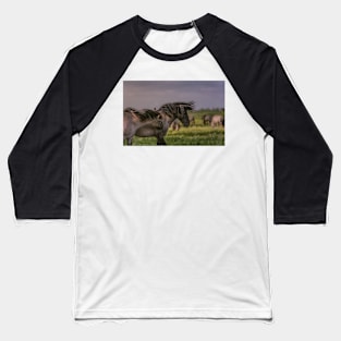 Wild Horses Baseball T-Shirt